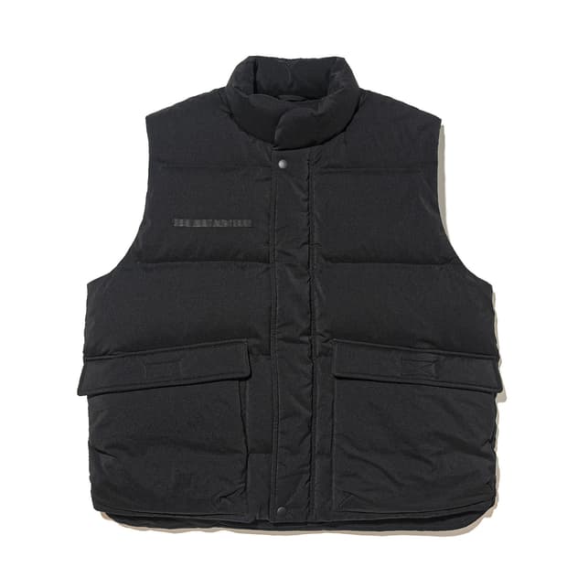 아워셀브스 Premium Duck Down Mark Vest Black