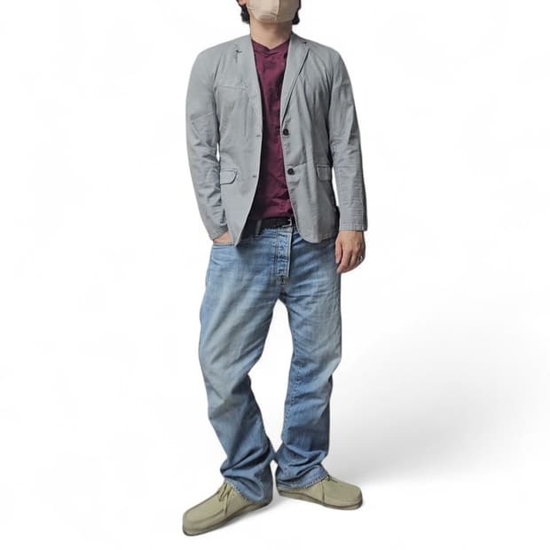 시리즈 코튼 블레이저 자켓 95 M0197