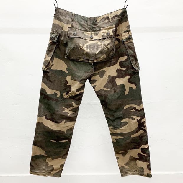 아비렉스 카모 밀리터리 몽키팬츠