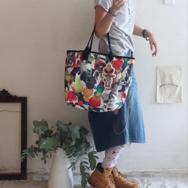 [Hysteric Mini] Character Charm Tote Bag