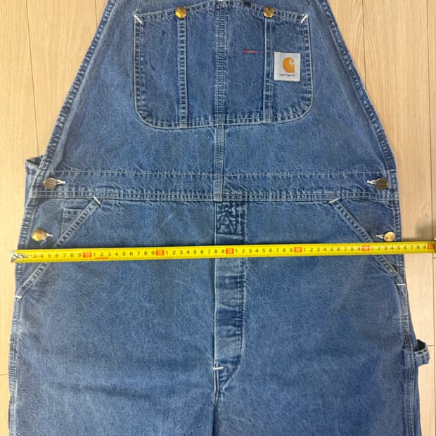빈티지 칼하트 오버롤 멜빵