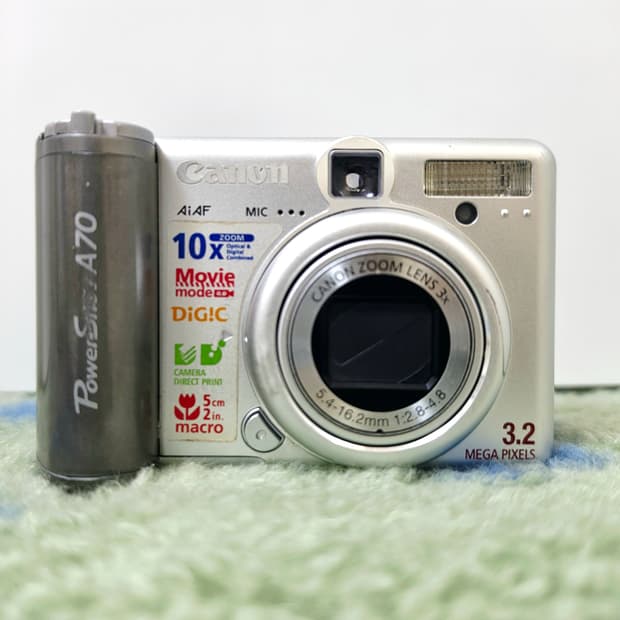 [부품/수리용] 캐논 A70 빈티지 디카