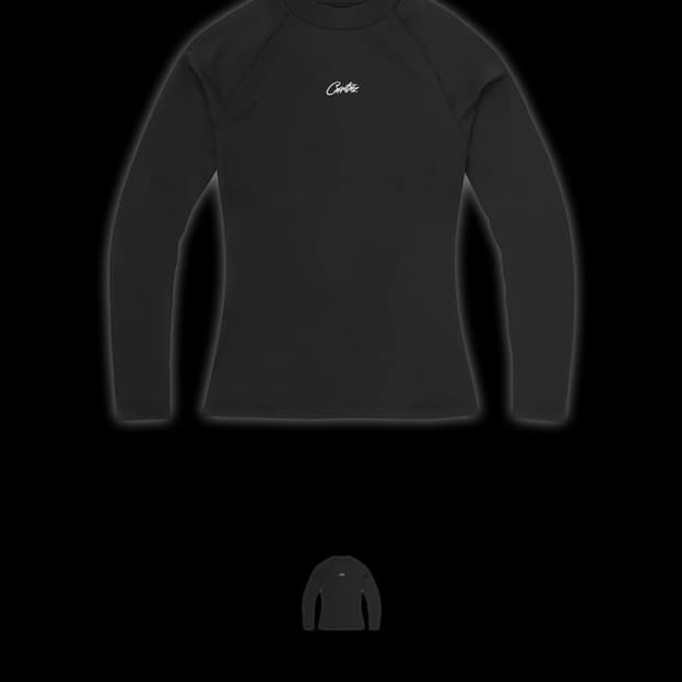CORTEIZ LITEWORK COMPRESSION TOP [BLACK]
