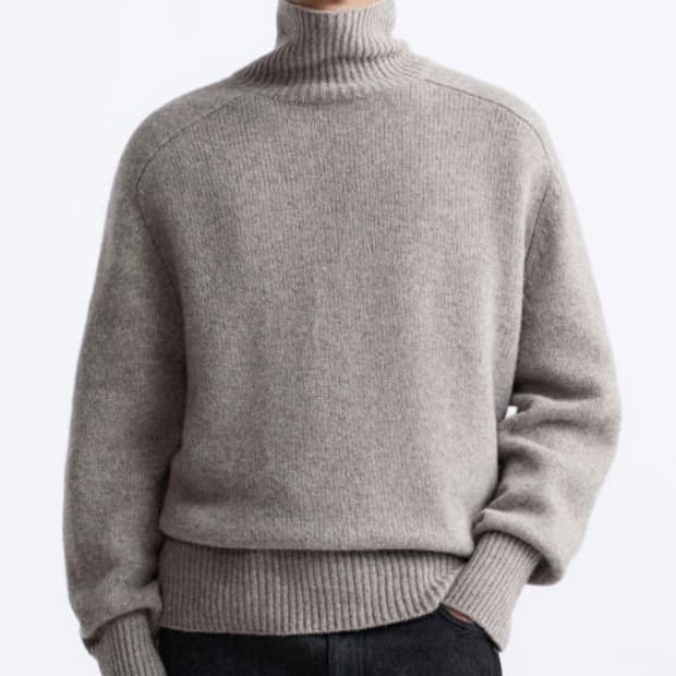 스튜디오 니콜슨X자라 울 블렌드 스웨터 M