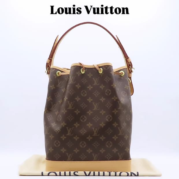 루이비통 모노그램 노에 버킷백