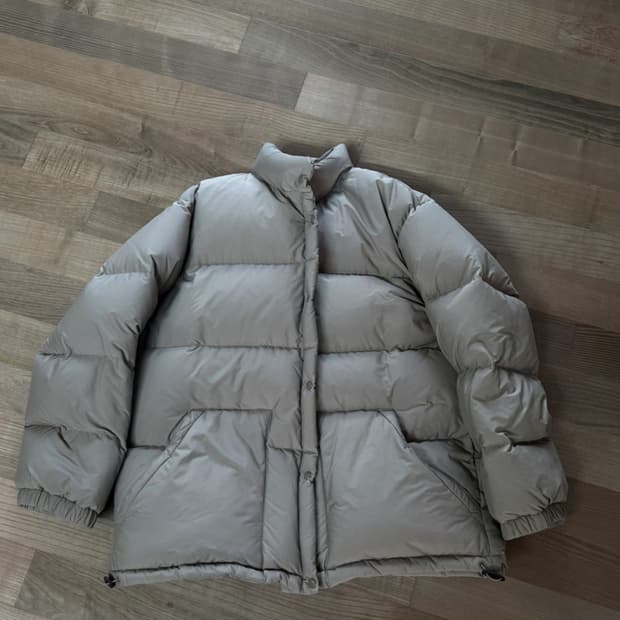 FREE) 구스 톰보이 카키색 패딩 스튜디오 톰보이 tomboy