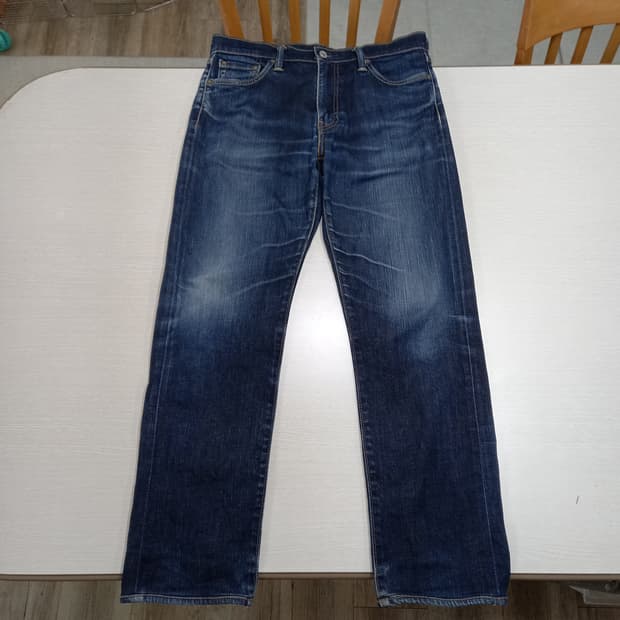 32 리바이스513 워싱 스판 일자진 진청 32-297