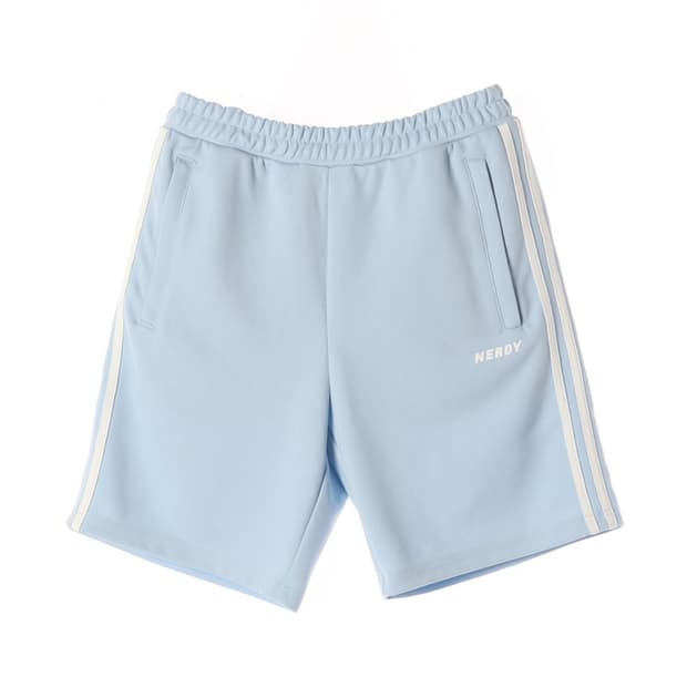 널디 라이트블루 사이드라인 트랙 반바지 M