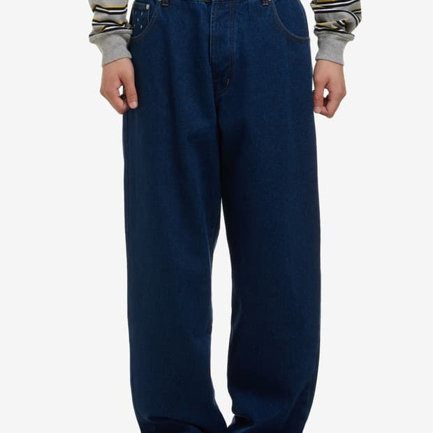 팝 트레이딩 컴퍼니 DRS 데님 팬츠 린스드