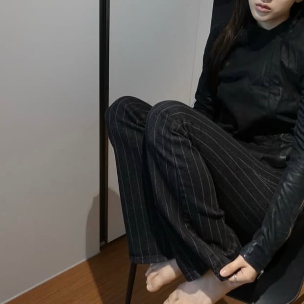 헬무트랭 가죽 자켓