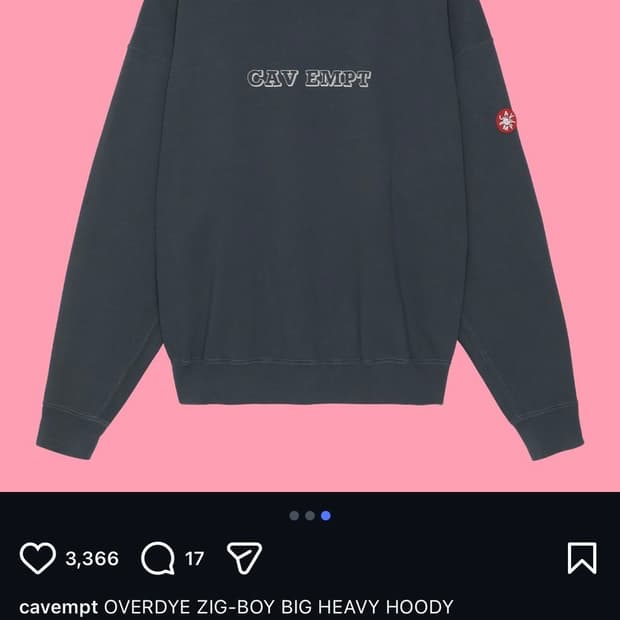 카프엠트 오버다이 크루넥 XL