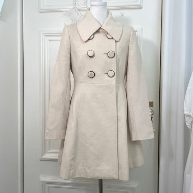 CECIL MCBEE pink ivory collar princess w