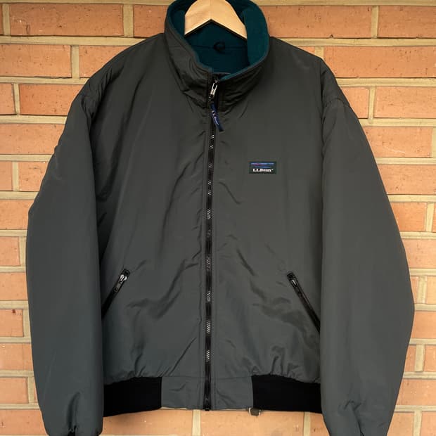 [L]90s L.L.Bean Made USA 웜업 플리스 자켓