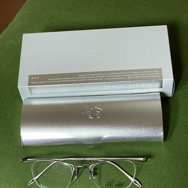 cayl 케일 x 미완경 트랜센던스 안경 실버