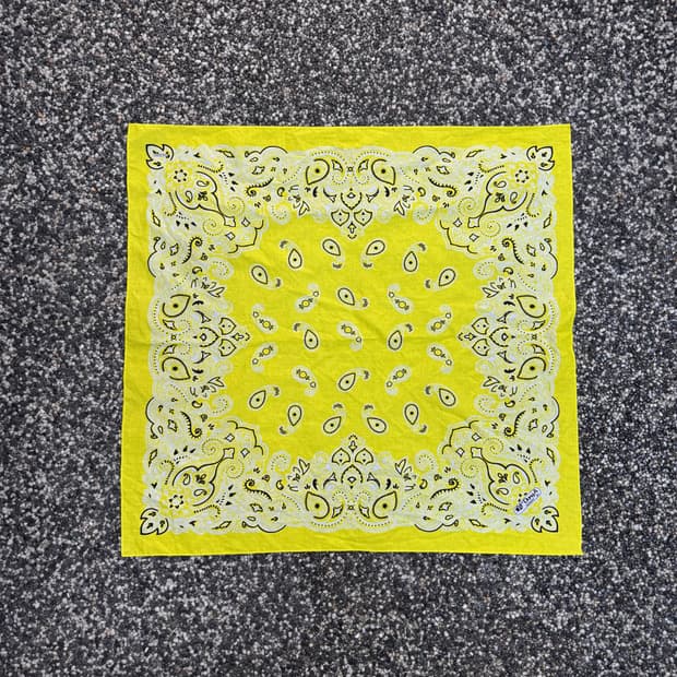 빈티지 페이즐리 반다나   