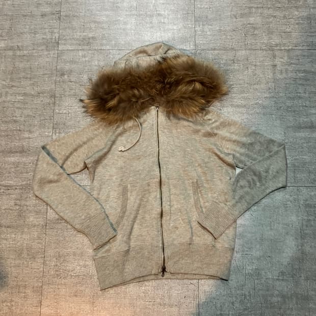 일본빈티지 Vtgofgoa 핀터깔y2k 보헤미안 아베깔 울프죠 후드집업