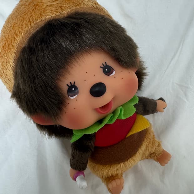 햄버거 몬치치 S사이즈 키링X