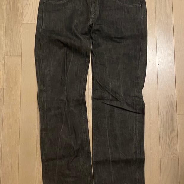 Neighborhood denim jean / 네이버후드 흑청 데님진 L