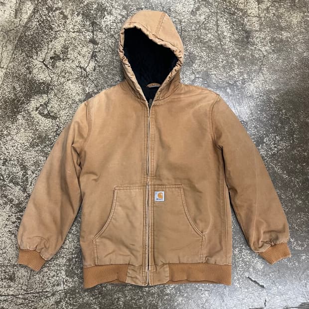 칼하트 덕액티브 자켓 Brn