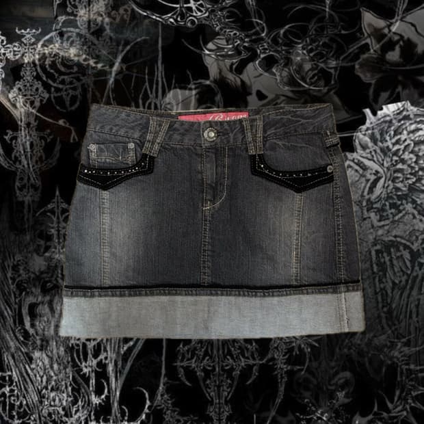 Vintage Denim Skirt