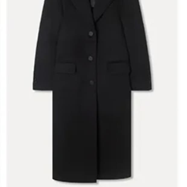 미쏘 울 블렌디드 싱글 롱코트(S 사이즈)