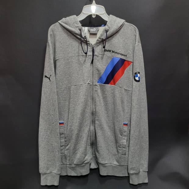 PUMA X BMW Mortorsport 후드 집업 자켓