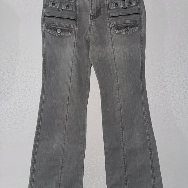 빈티지 y2k 데님 부츠컷 팬츠/ 빈티지 청바지 