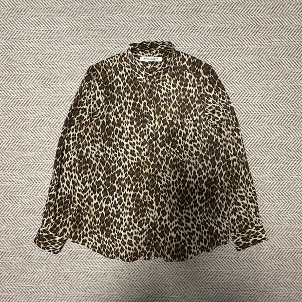 UNITED ARROWS women leopard shirt