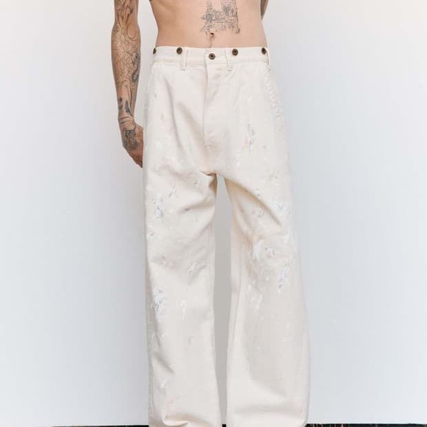 타이가 타카하시 25SS Lot.204 아이보리 페인트