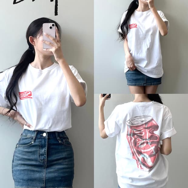 스투시 반팔티