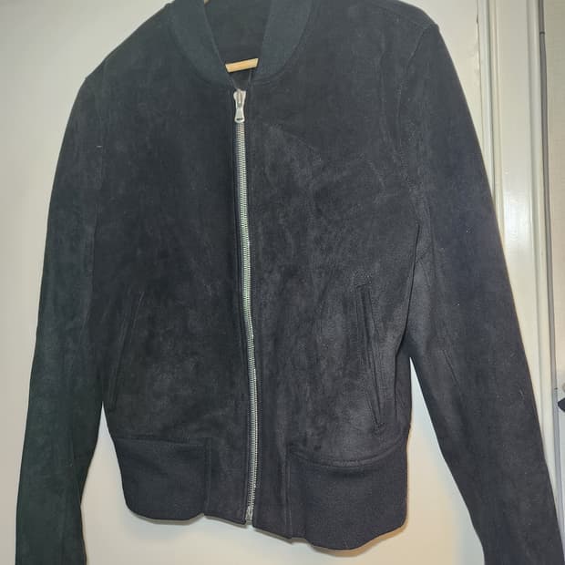 디엔써(dnsr) 스웨이드 봄버자켓 46(s)정도