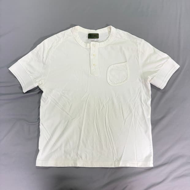 유니폼브릿지 헨리넥 티셔츠 M