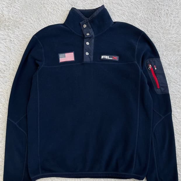 RLX 랄프로렌 반집업 후리스/#481