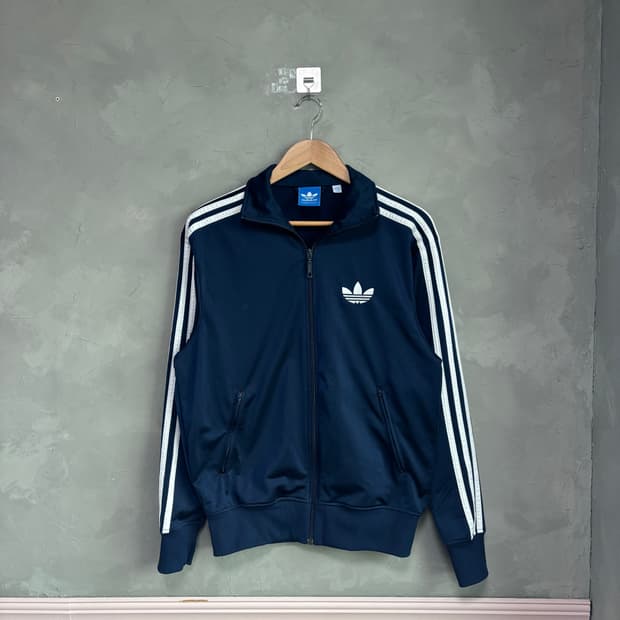 아디다스 파이어버드 져지 트랙탑 네이비