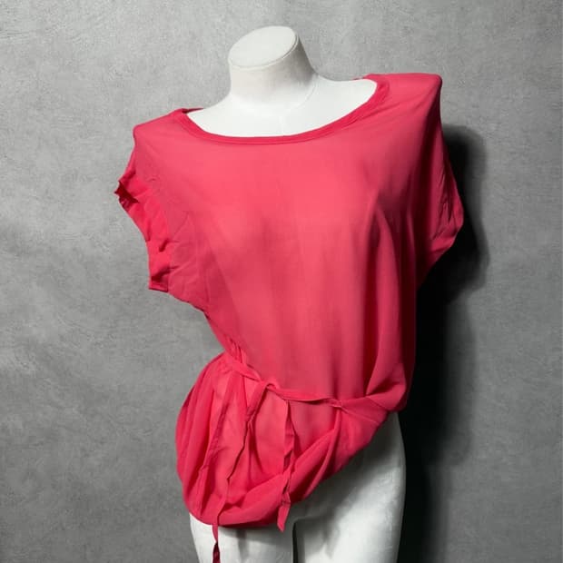 ann demeulemeester drape dress top