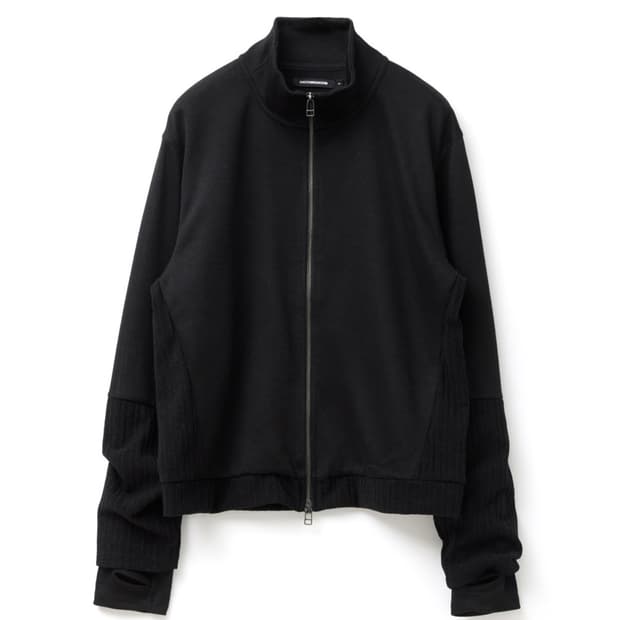 Hachingroom Double Sleeve Track Cardigan