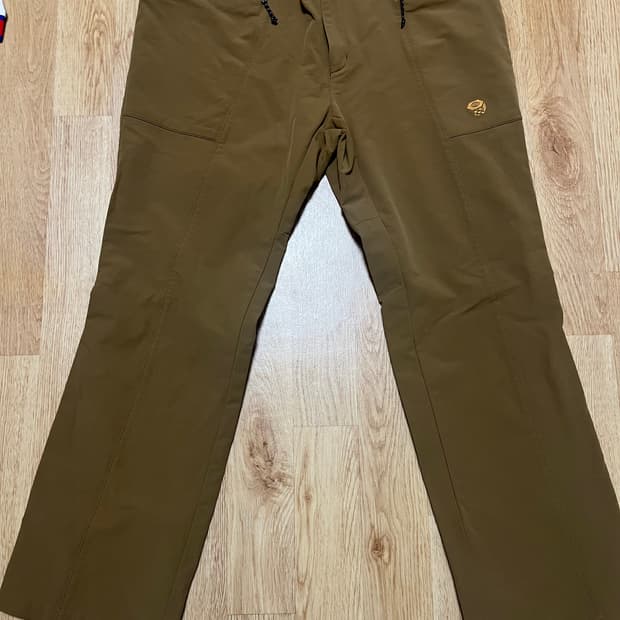 마운틴하드웨어 브라운 여성 기능성 등산바지