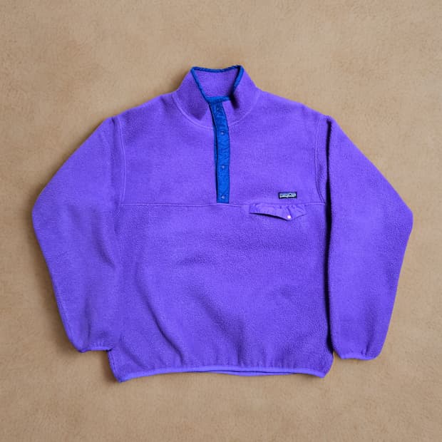 (L)파타고니아 90s 퍼플 신칠라 플리스
