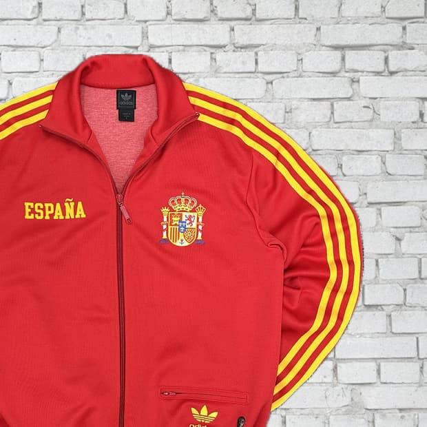 아디다스 스페인 국대 올드스쿨 빈티지 져지 S