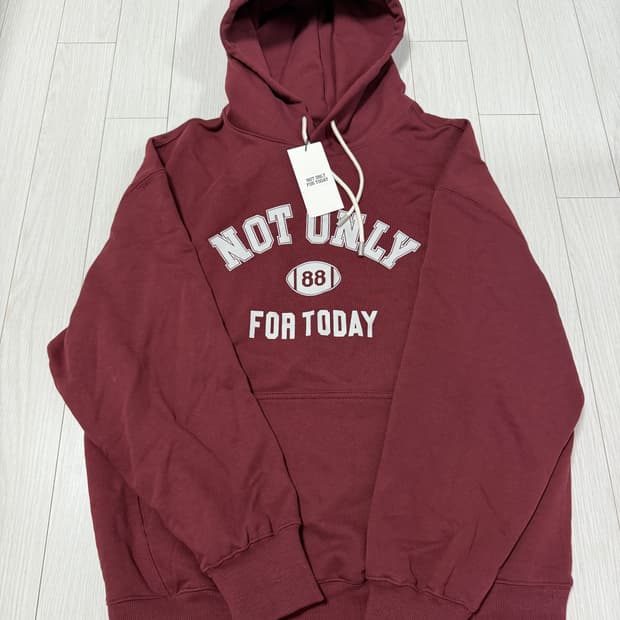 플리마켓🔥 낫온리포투데이 넘버볼 후드티