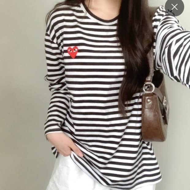 꼼데가르송 롱슬리브