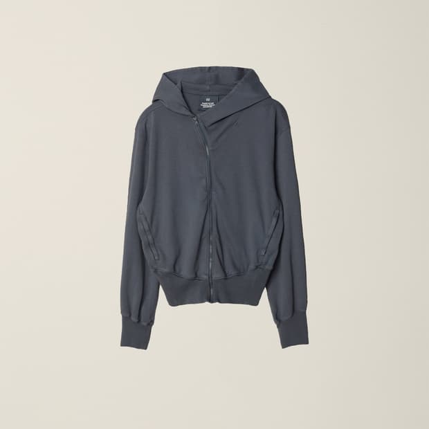 EE CURVED HOOD ZIP ZACKET M