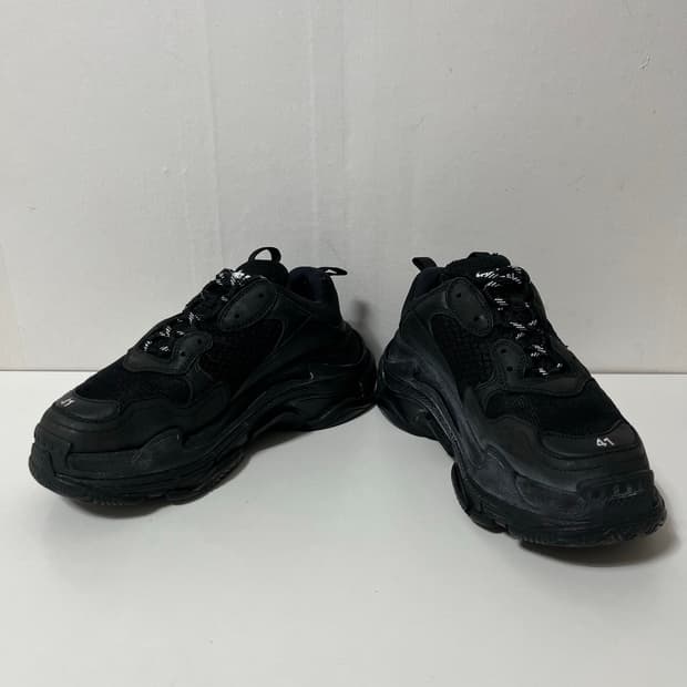 260-265 블랙 어글리 운동화