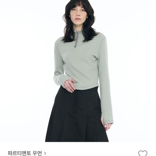 파르티멘토 우먼 HOODIE TOP_LIGHT 