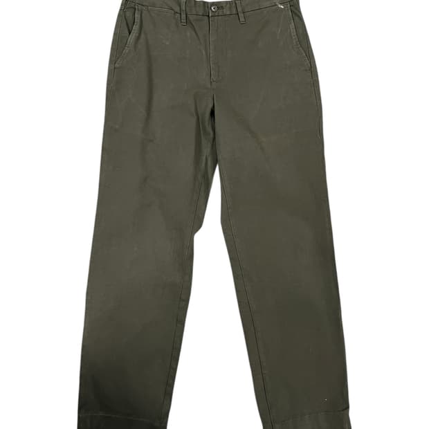 P060 빈티지 JPN 카키 면바지 OS