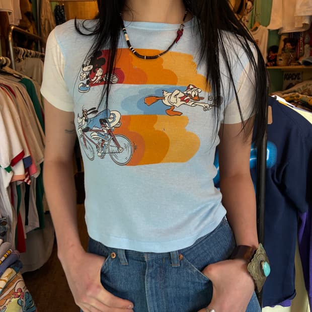 70s–80s Vintage Disney Print Tee