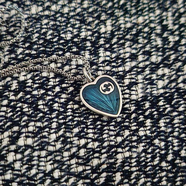 436 구찌 빈티지 목걸이 / 정품 업사이클링 남자