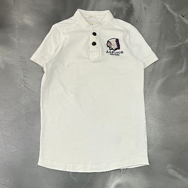  아베크롬비 인디언 헨리넥 반팔티 y16279