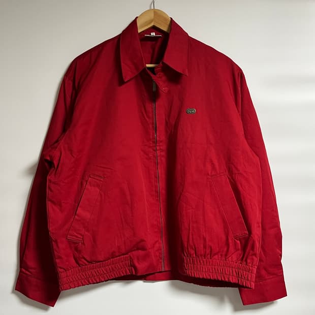 공용 라코스테 오버핏 블루종 자켓 점퍼 L