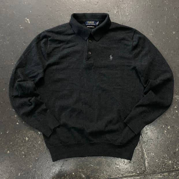 90 폴로 랄프로렌 카라 니트